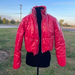 Ambiance Outerwear Vibrant Red Jacket
